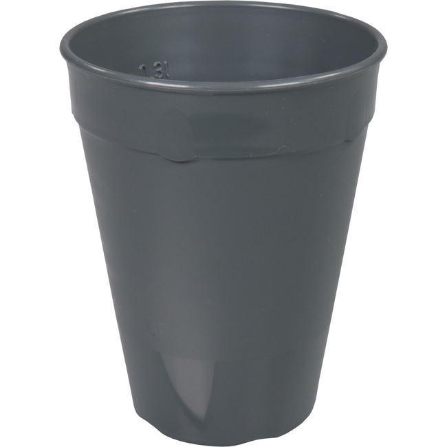 Spülmittel | Tasse | Pp | Wiederverwendbar | 300 ml | 115 mm | Grau | 60 Stücke