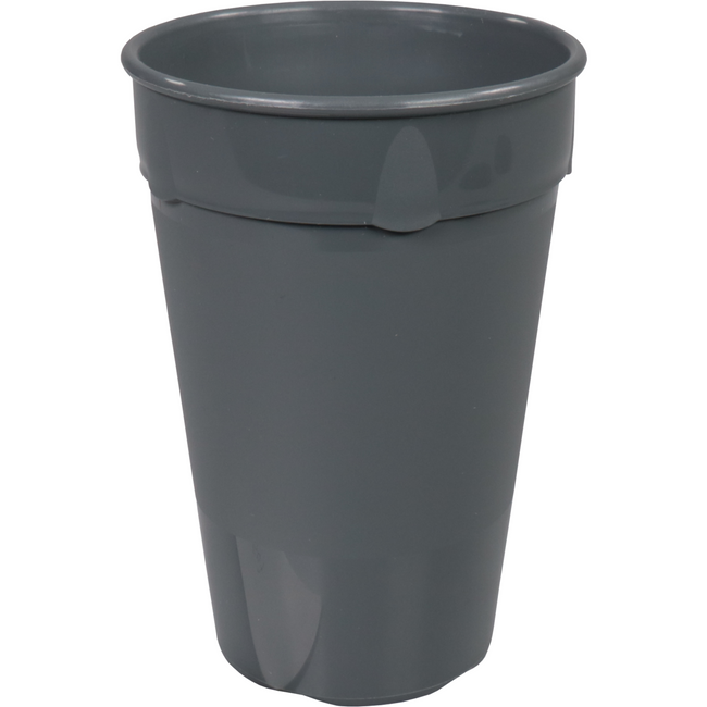 Spülmittel | Tasse | Pp | Wiederverwendbar | 400 ml | 115 mm | Grau | 40 Stücke