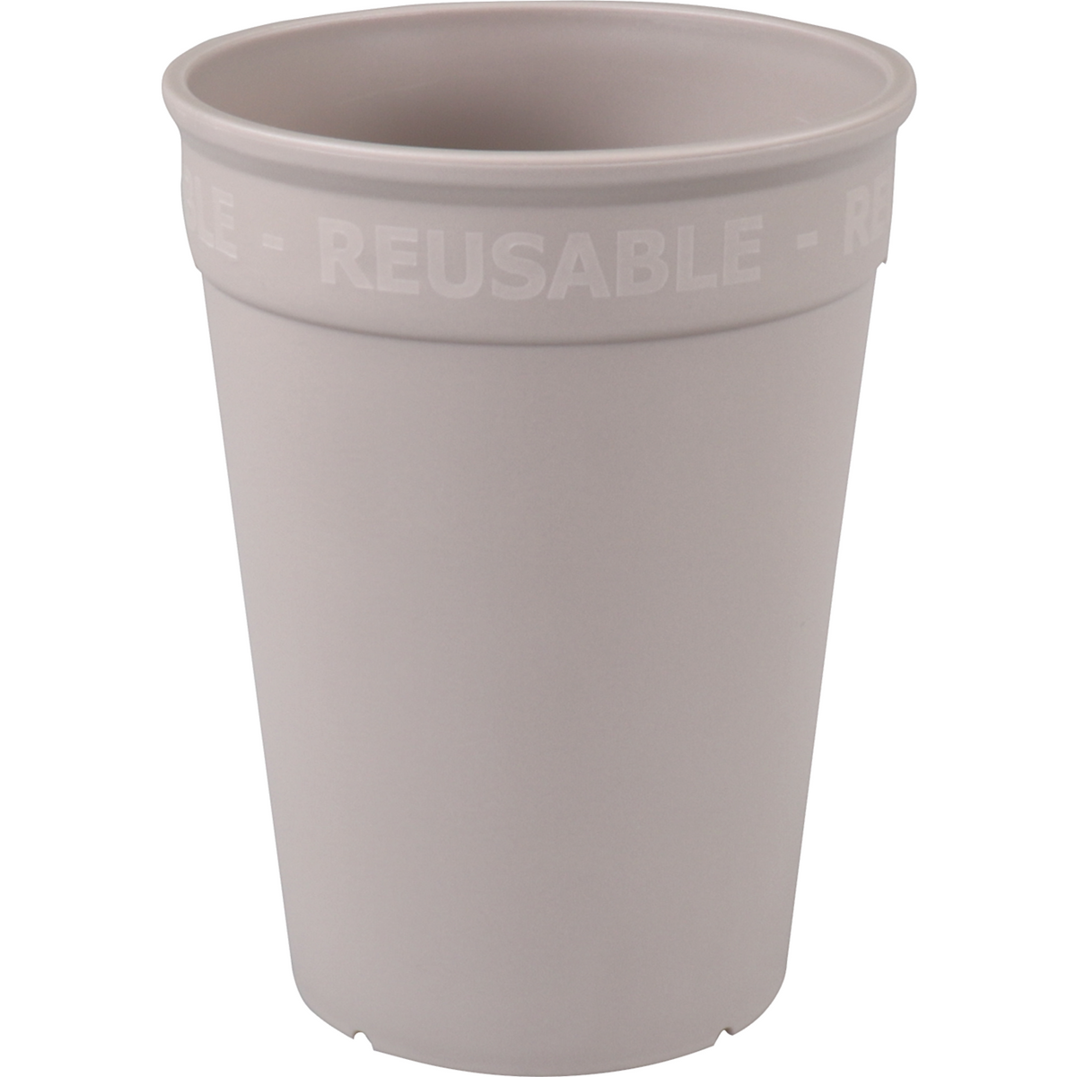 Ökocup - | Tasse | Pp | Wiederverwendbar | 250 ml | Mokka | 20 Stücke