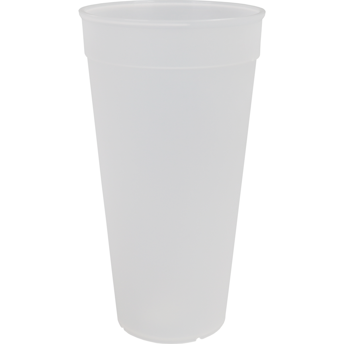 Ökocup - | Tasse | Pp | Wiederverwendbar | 500 ml | Transparente 20 Stücke