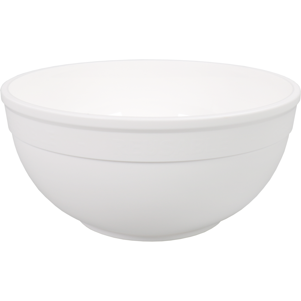 Öko - Bowl | Pp | 1000 ml | Runde | Weiß | 20 Stücke