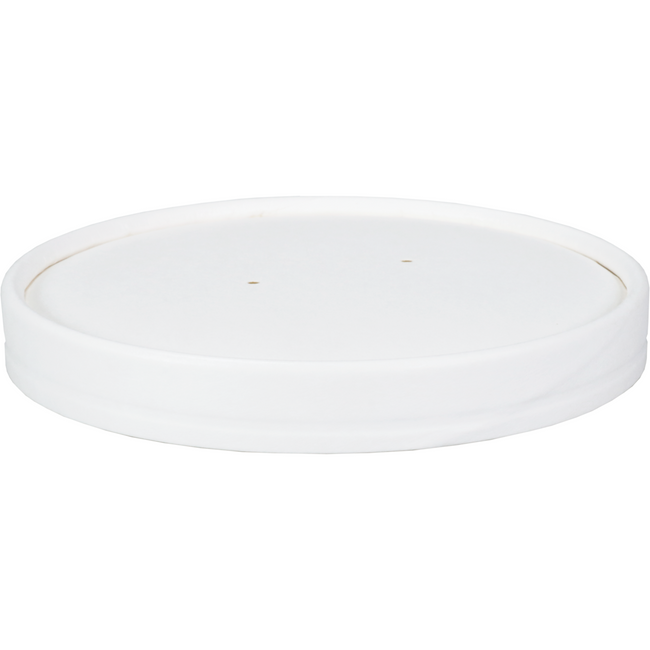 Depa - Deksel | soepbeker | Karton + PE | rond | Ø117mm | wit | 500 stuks