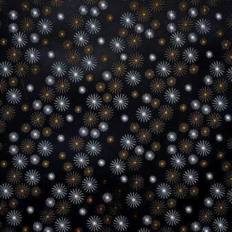 Klika - Geschenkpapier - Geschenkpapier - Schwarzes Gold und Silber S 50 cm