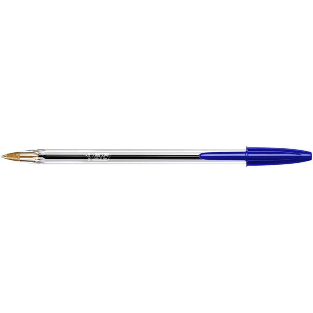 Bälle BIC Cristal Tubo 50 Blau Medium