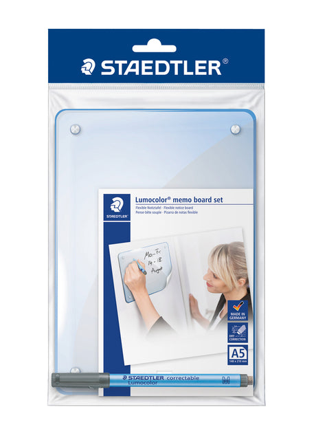 Whiteboard Staedtler Lumocolor Memo A5 mit Pen 305 | 10 Stück