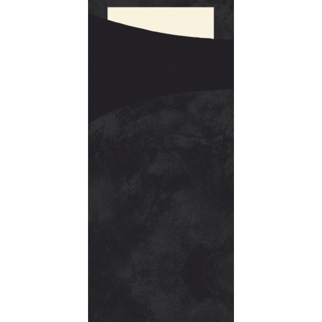 Duni Sacchetto | Papier 8.5x20cm | Schwarz | 500 Stücke