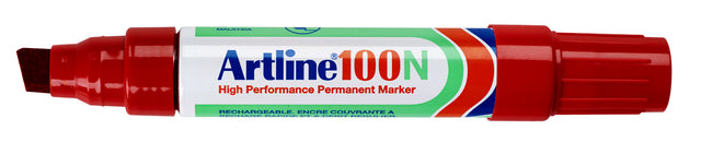 Filztip-Marker Artline 100 schräg 7,5-12 mm rot | 12 Stücke