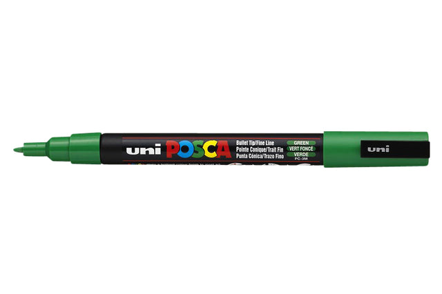 POSCA PC3M F GREEN | 6 Stück