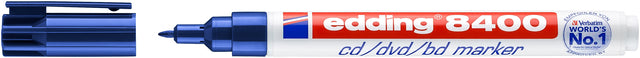 CD-Marker Edding 8400 rund Blau 0,5-1,0 mm | 10 Stück