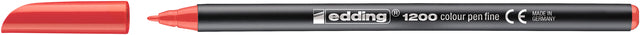 Fineliner Edding 1200 rot 0,5-1mm