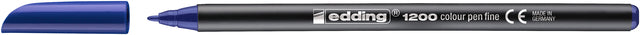 Fineliner Edding 1200 Blue 0,5-1mm | 10 Stück