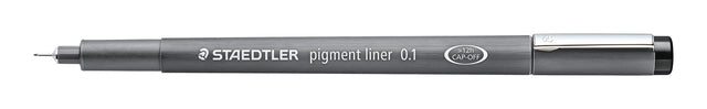 Fineliner Staedtler Pigment 308 Black 0,1mm | 10 Stück