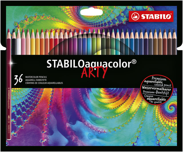 Farbige Stifte Stabilo Aquacolor 1636-1-20 Penny bei 36 Farben