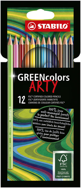Farbige Stifte Stabilo Greencolors 6019/12-1-20 Penny bei 12 Teilen