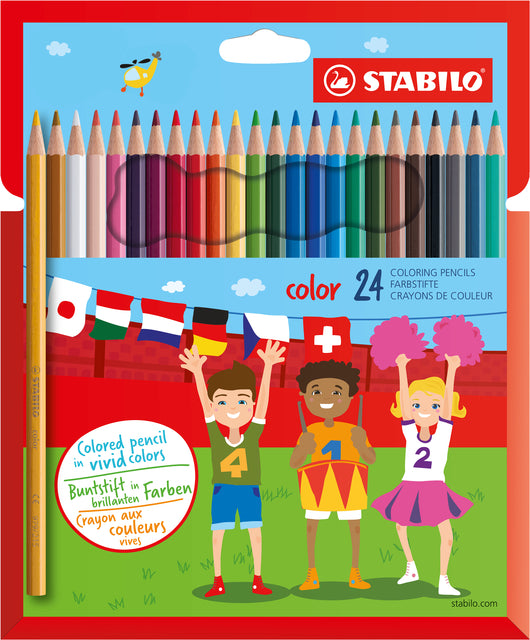 Farbstifte Stabilo Farbe 979 Papppenny bei 24 Farben