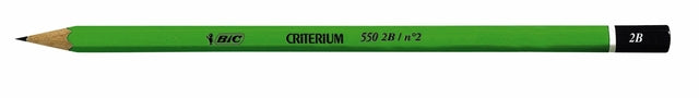 Bleistift -BIC -Kriterium 550 2B | 12 Stücke