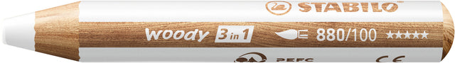 Farbige Stifte Stabilo Woody 880/100 Weiß
