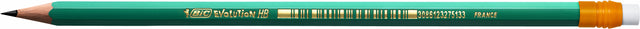 Bleistift BIC Evolution 655 HB mit Gumitip | 12 Stücke