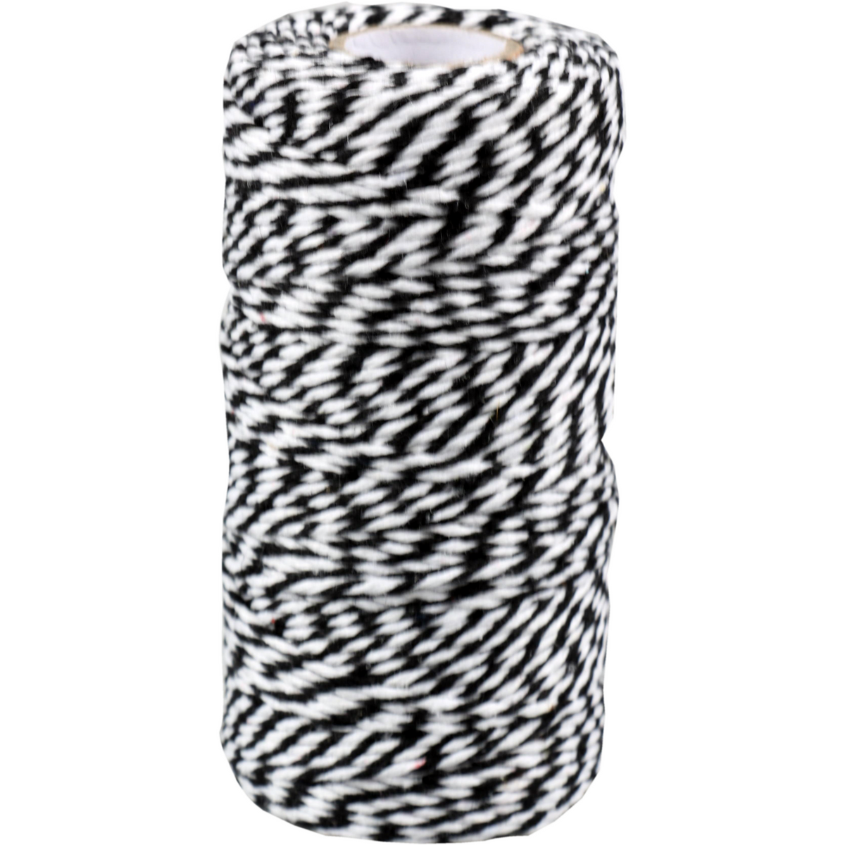 Klika - Kabel | 100 m | Baumwolle | Schwarz/Weiß