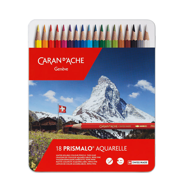Farben Caran dAche Prismalo 18 Stück Assorti