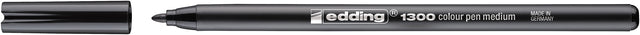 Fineliner Edding 1300 Black 2mm | 10 Stück