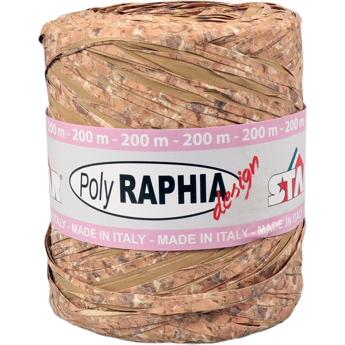 Raffia | 10mm | 200 m | braun