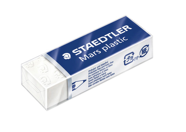 Gum Staedtler Mars 52650 65x23x10 mm Bleistift Weiß