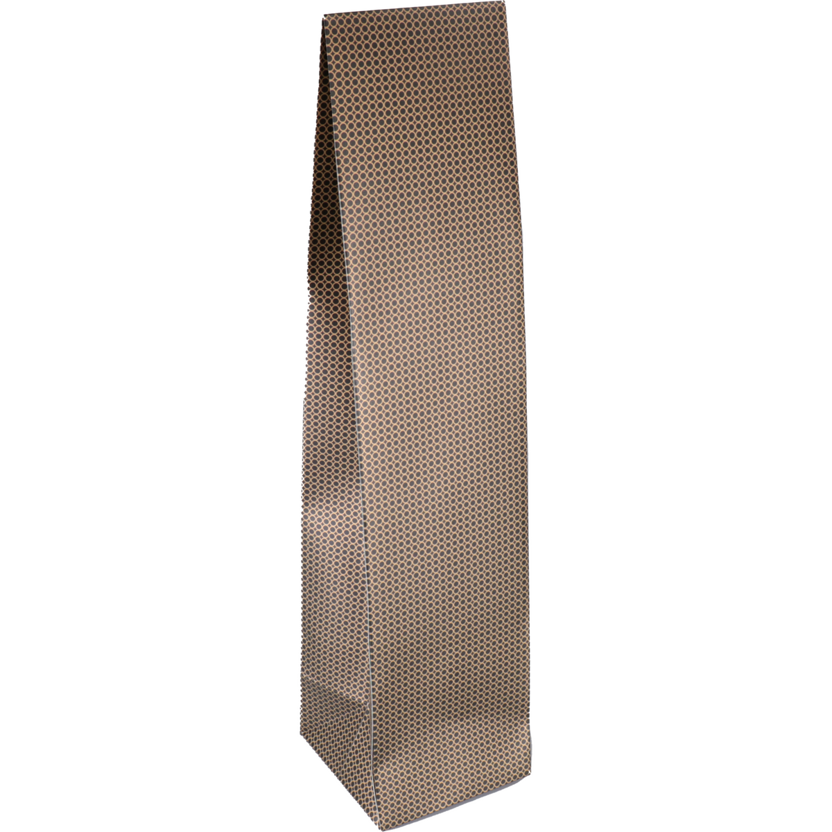 Klika - Flaschenbag | 9,5x41x9.5cm | Freude | Papier + PE | Schwarz/Gold 25 Stück