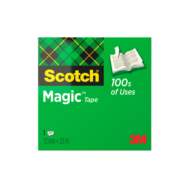 Klebeband Scotch Magic 810 12mmx33m unsichtbar matt