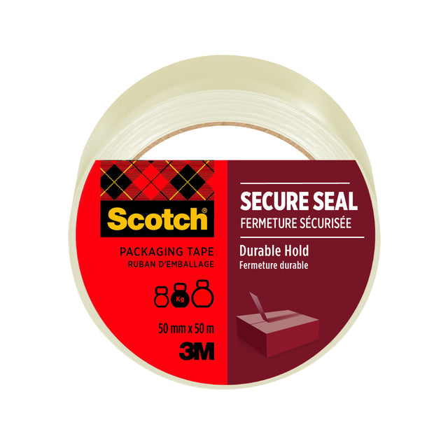 Scotch - Verpackung Secure Seal 50mmx50m TR | 12 Stücke
