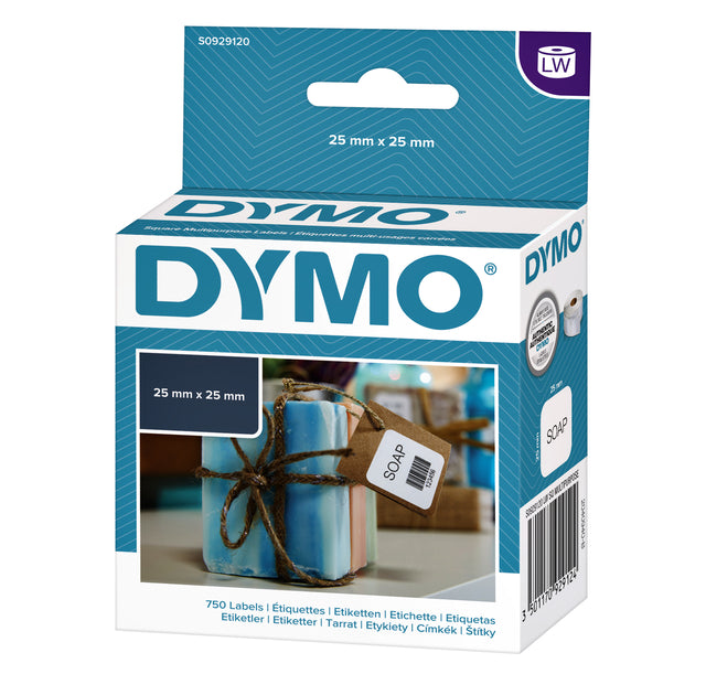 DYMO 11253 LEGRITER 25x25mm Abnehmbar 750 Stück