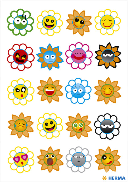 Label Herma 3668 Crazy Suns Puffy