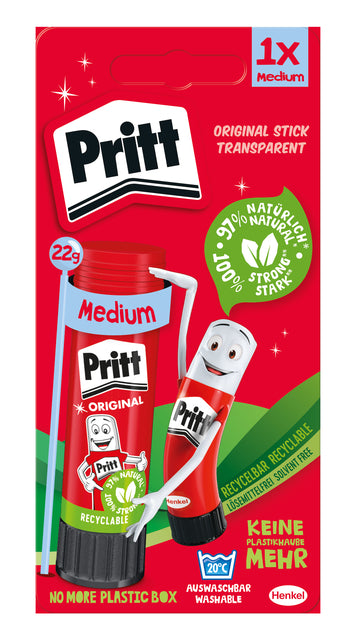 Klebemarker Pritt 2117705 22gr | Blasen Sie ein 1 Stück