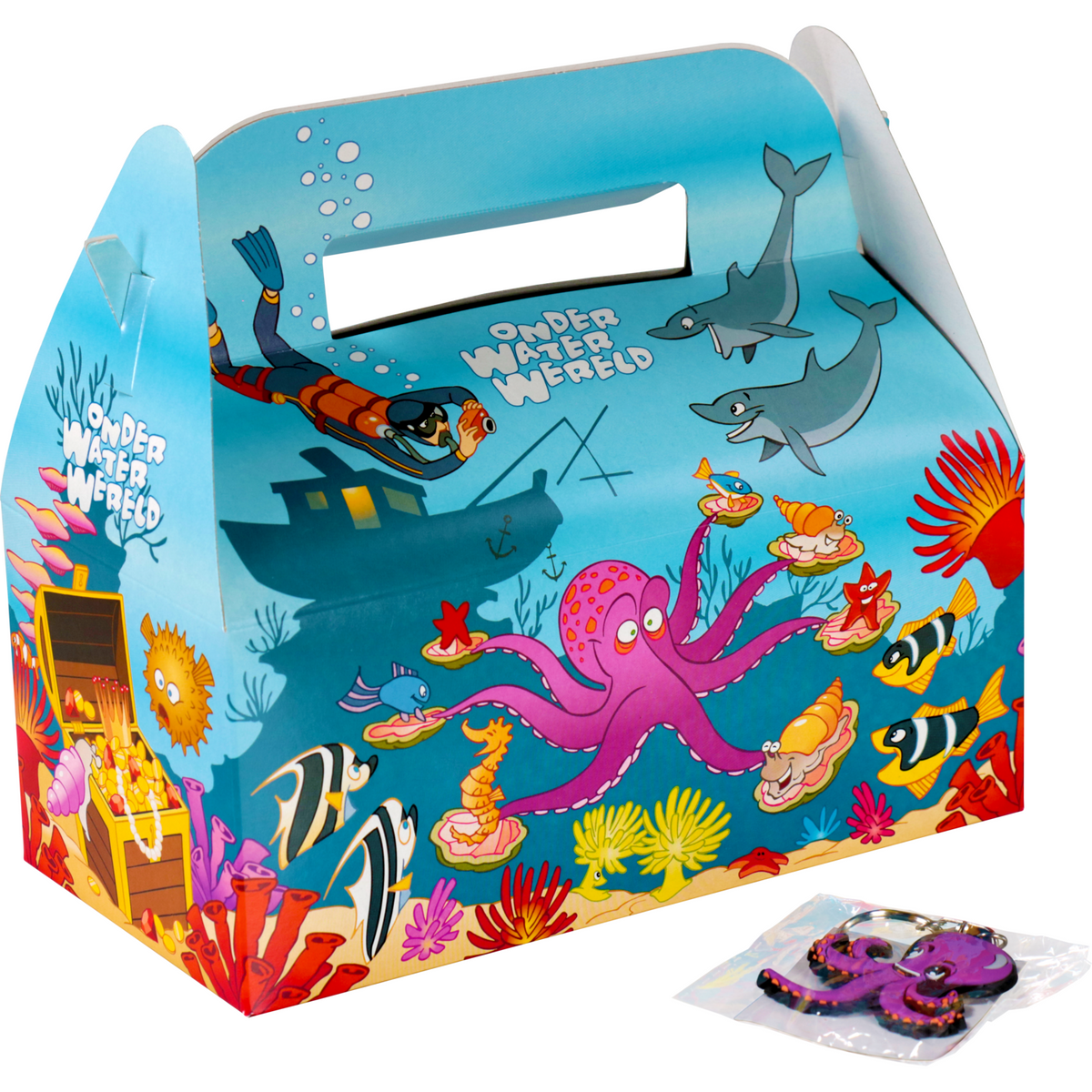 DEPA - Kidsbox | Unterwasser -Weltkarton | 226x120x95mm | 50 Stück