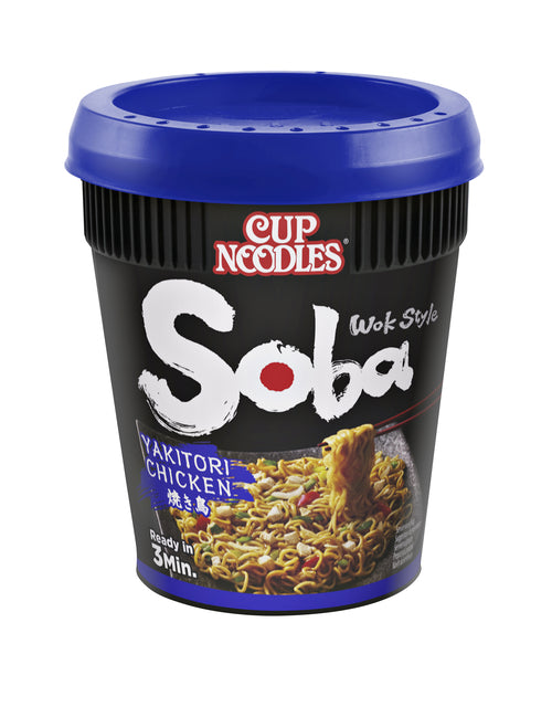 Noodles Nissin Soba Yakitori Cup | 8 Stücke