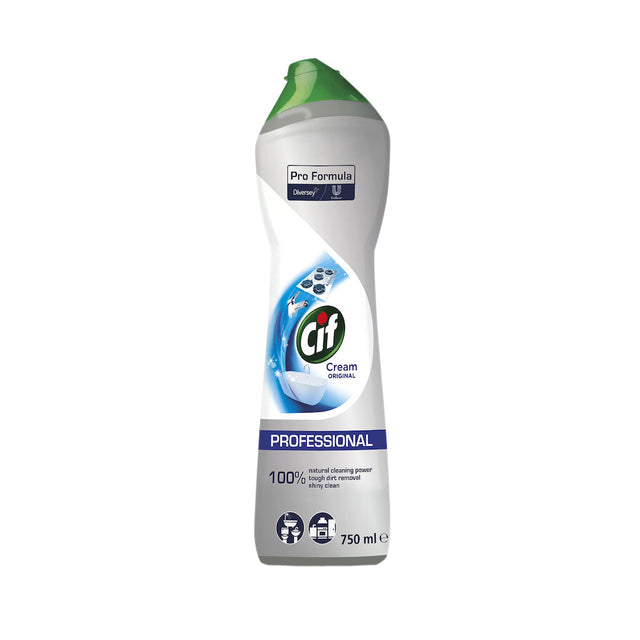 Schleif-CIF-Creme 750 ml | Flasche mit 750 Millilitern | 8 Stück