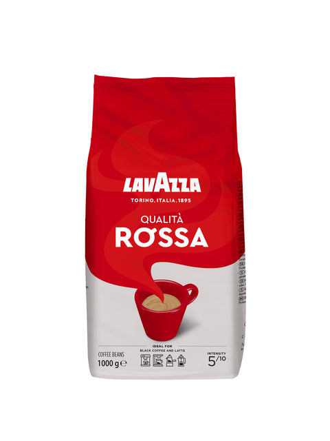 Kaffee Lavazza Bonen Qualita Rossa 1000gr | 6 Stück
