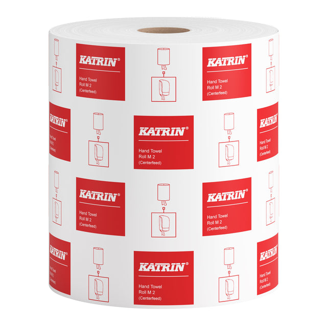 Handtuchrolle Katrin 2-layer weißes Medium 150mx205 mm