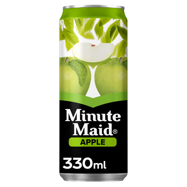 Erfrischungsgetränk Minute Maid Apfelsaft kann 330 ml | 24 Stücke