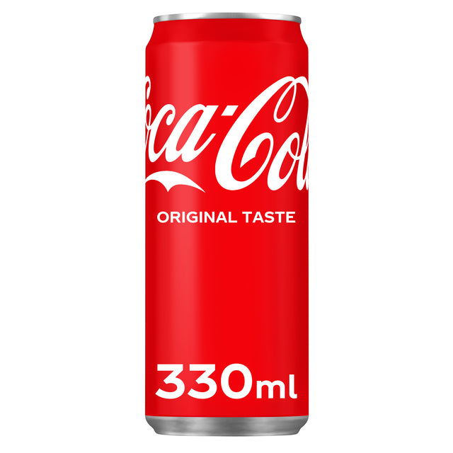 Erfrischungsgetränk Coca Cola normaler Blik 330ml | 24 Stücke