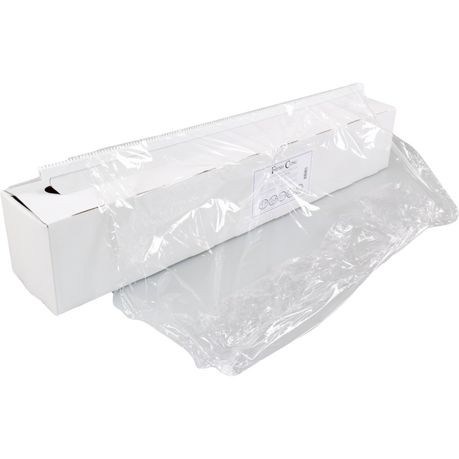 Klika - Folie | Rack Film Unperforated Self -Adhäsive auf ROL/Dispenso Box PVC | 45 cm | 300m | transparent