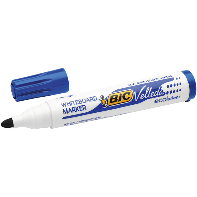 Filz -Tip Pen BIC 1701 Whiteboard um Blau 1,4mm | 12 Stücke