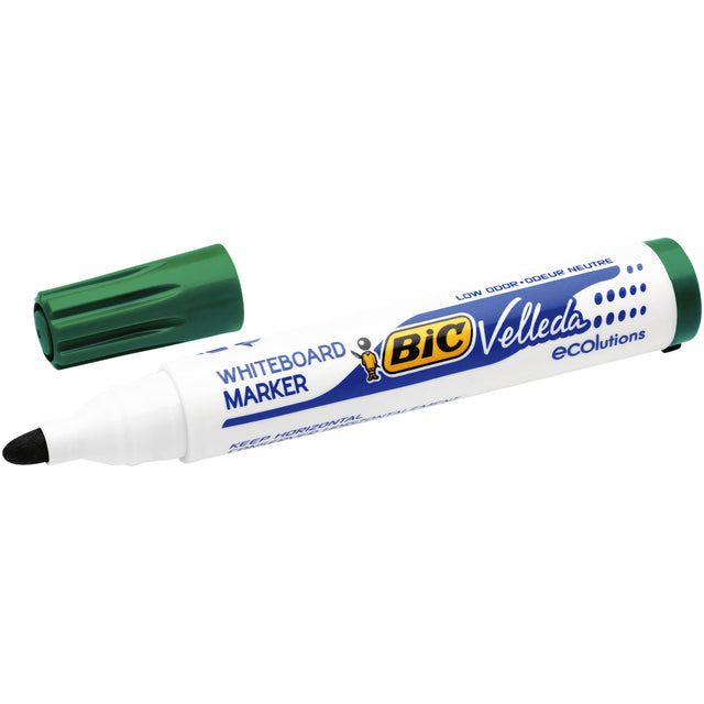 Filz -Tip Pen BIC 1701 Whiteboard um Grün 1,4mm | 12 Stücke