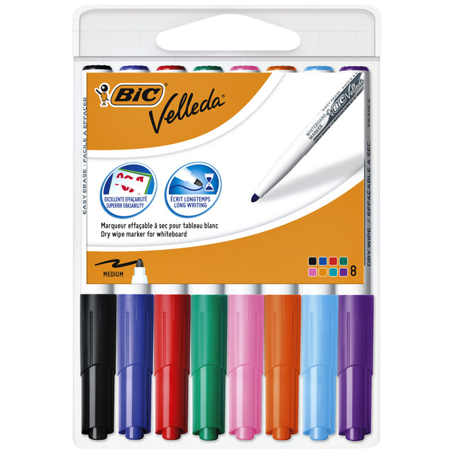 Filz -Tip Pen BIC 1748 Whiteboard um ASS 1,4 mm Blister bis 8st | 6 Stück