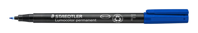 Filz -Tip Stop Staedtler Lumocolor 318 Permanent f Blau
