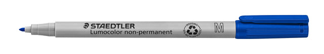 Filz -Tip Pen Staedtler OHP Lumo M 315 Non Perm Blue | Außenschachtel ein 10 Stück
