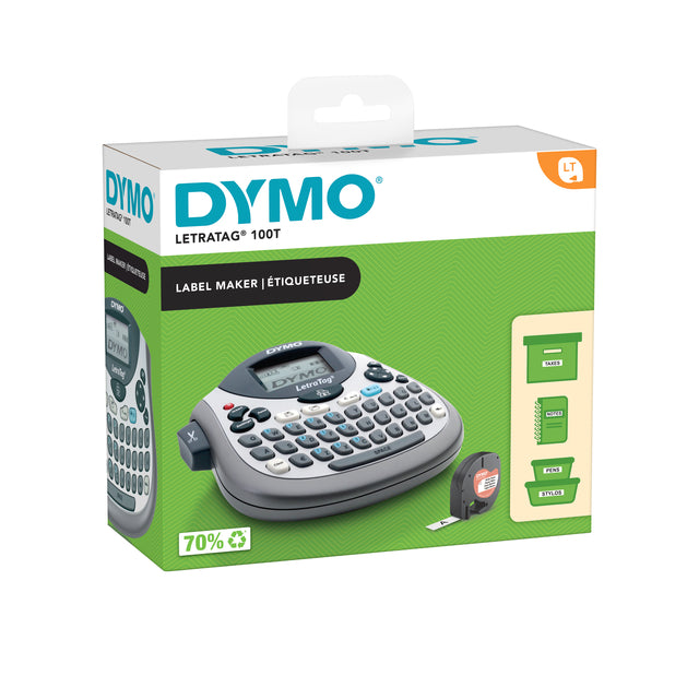 Etikettendrucker Dymo letratag Desktop LT-100T QWERTY