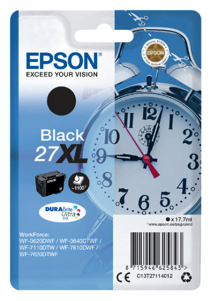Epson - Inkcartridge 27XL T2711 Schwarz