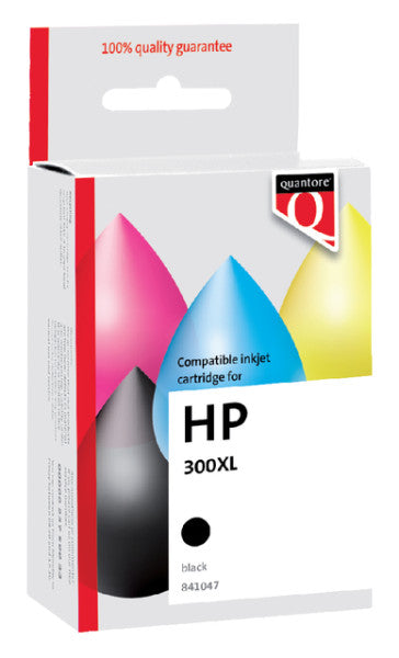 Quantore - Inkcartridge HP 300XL CC641EE HC Black | 35 Stücke