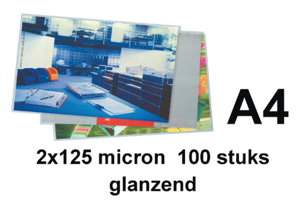 Quantor - Laminabdeckung A4 2x125micron 100 Stück